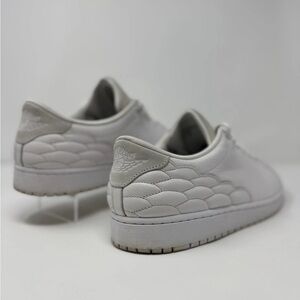 Nike Air Jordan 1 Centre Court White on White 13